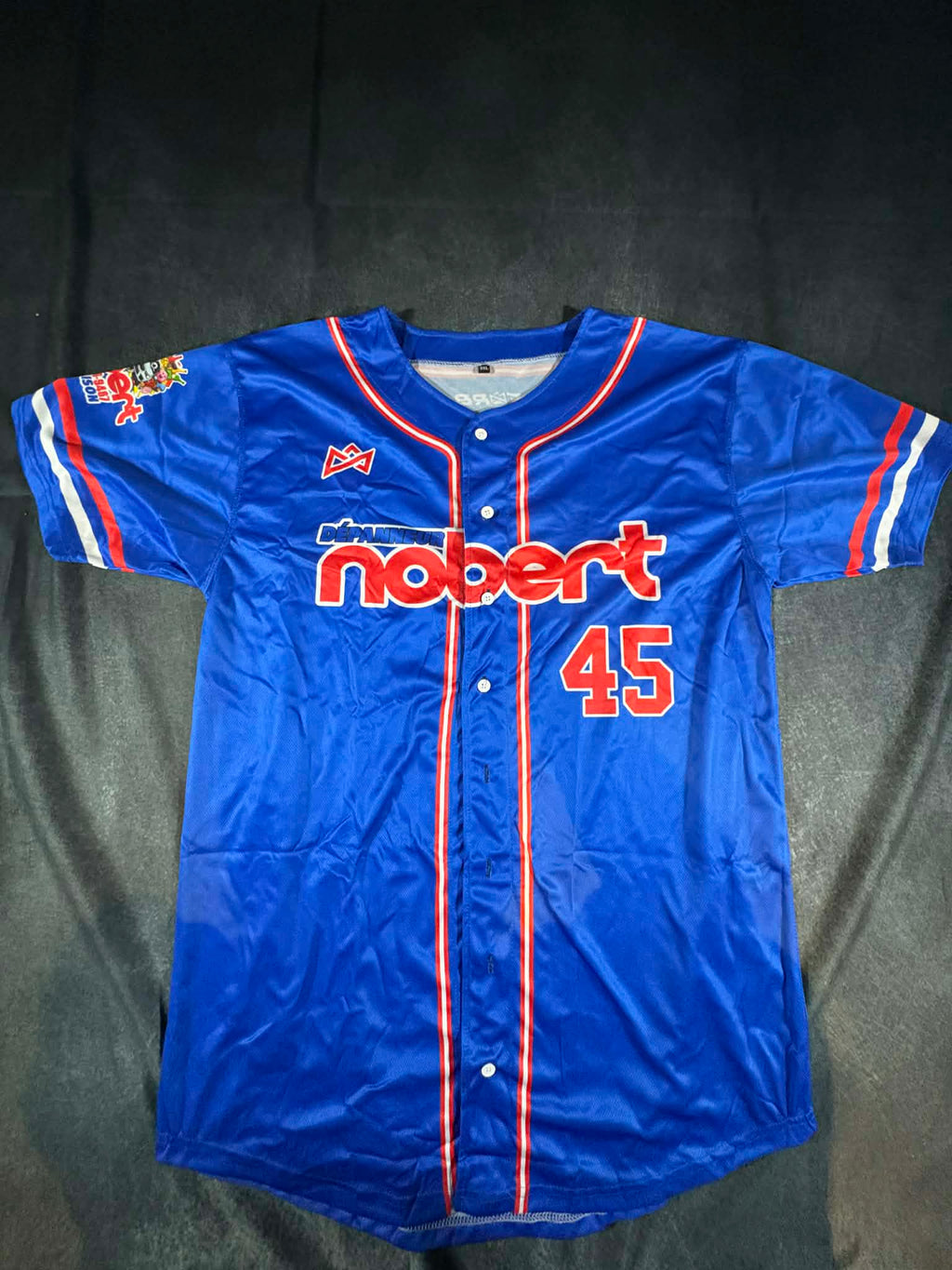 CHEMISE DE BASEBALL PERSONNALISÉ - SUBLIMATION