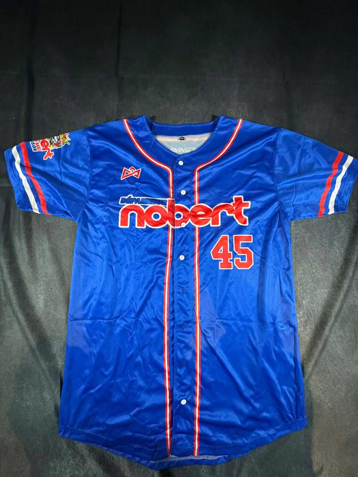 CHEMISE DE BASEBALL PERSONNALISÉ - SUBLIMATION
