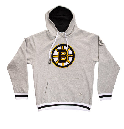 Boston Bruins "Muskoka Style" Premium Chenille Woven Logo Hoodie