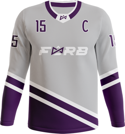 JUNIOR - CHANDAIL DEK - HOCKEY MANCHE LONGUE PERSONNALISÉ
