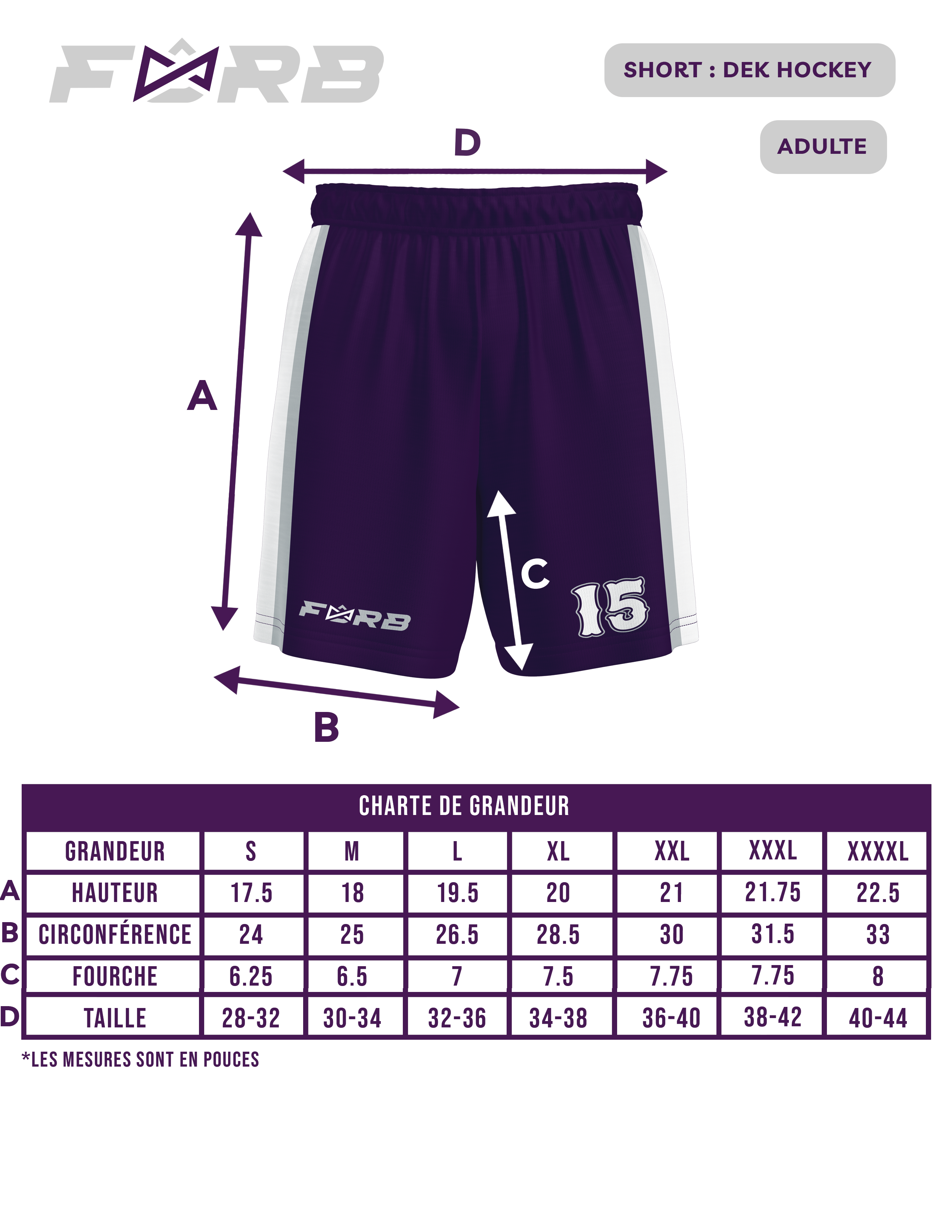 ADULTE - SHORT MULTISPORT PERSONNALISÉ