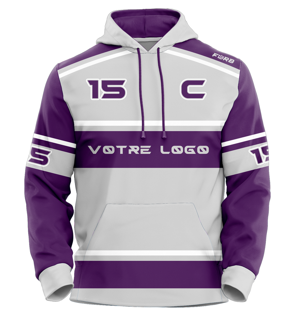 ADULTE - HOODIE EN SUBLIMATION PERSONNALISÉ