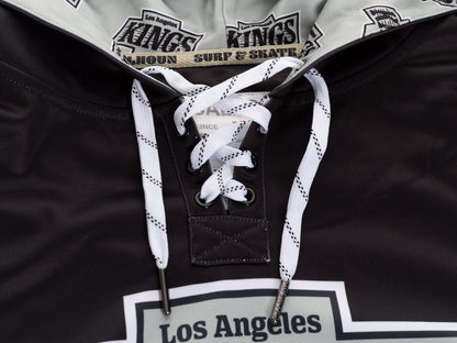 Los Angeles Kings Hockey Lace Hoodie