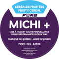 FURB - CIRE À HOCKEY MICHI + : CÉRÉALES FRUITÉES