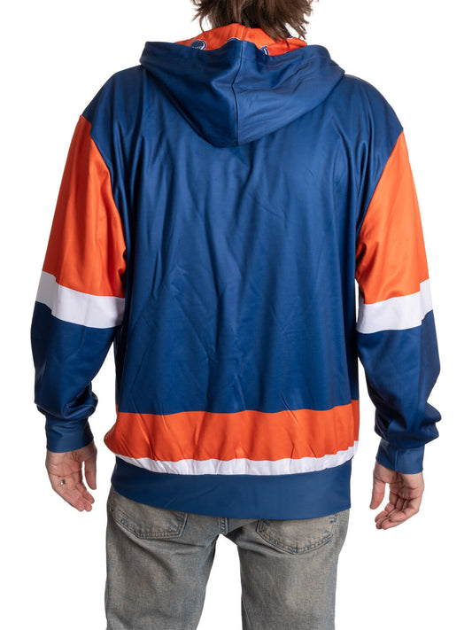 Edmonton Oilers Hockey Lace Hoodie