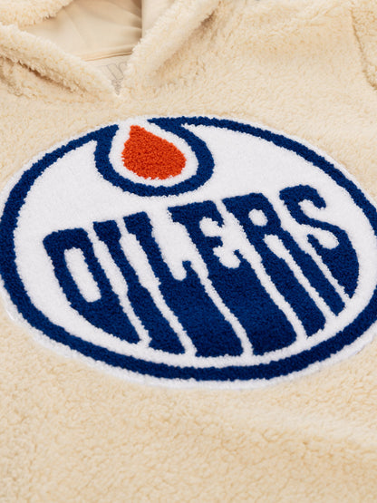 NHL Edmonton Oilers Ladies Sherpa Hoodie