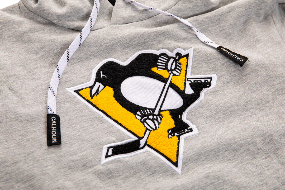 Pittsburgh Penguins "Muskoka Style" Premium Chenille Woven Logo Hoodie