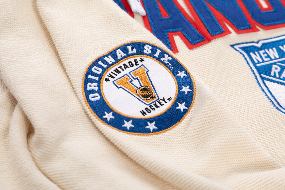 New York Rangers NHL Unisex Reverse Terry Retro Premium Hoodie