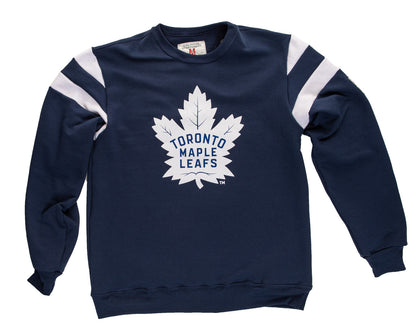 Toronto Maple Leafs Varsity Retro Style Crewneck Sweatshirt
