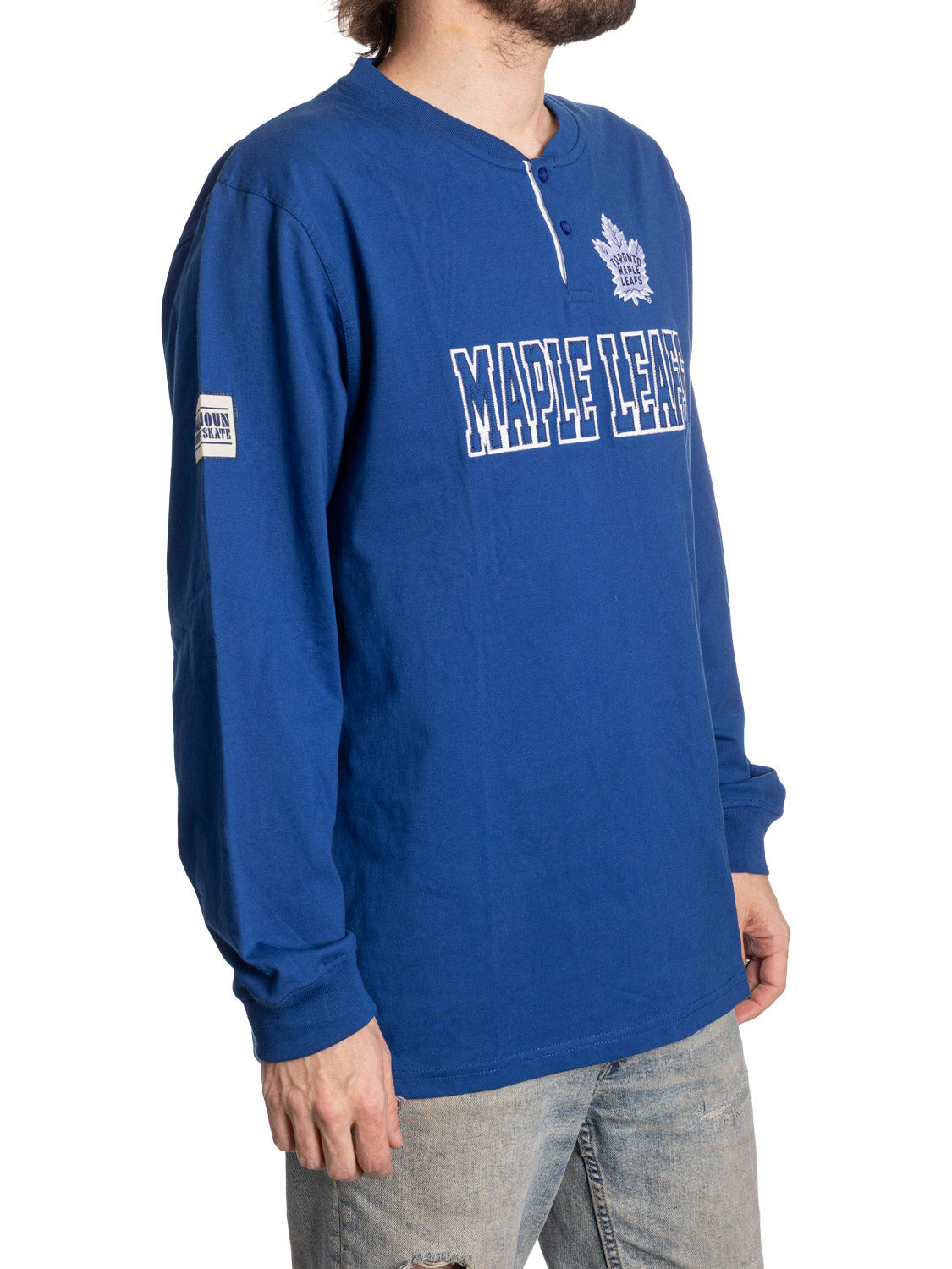 Toronto Maple Leafs Long Sleeve Henley