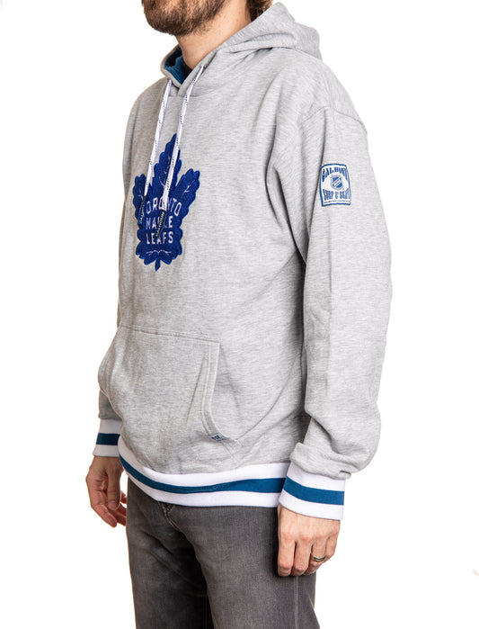 Toronto Maple Leafs "Muskoka Style" Premium Chenille Woven Logo Hoodie