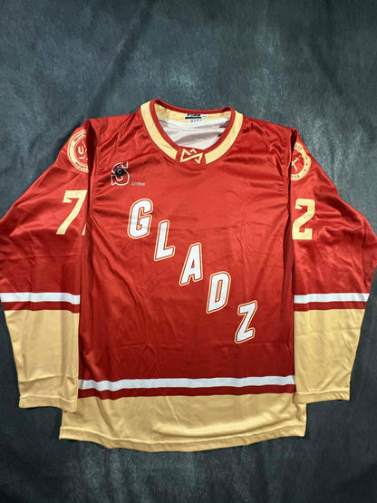ADULTE - CHANDAIL DEK HOCKEY - MANCHE LONGUE PERSONNALISÉ