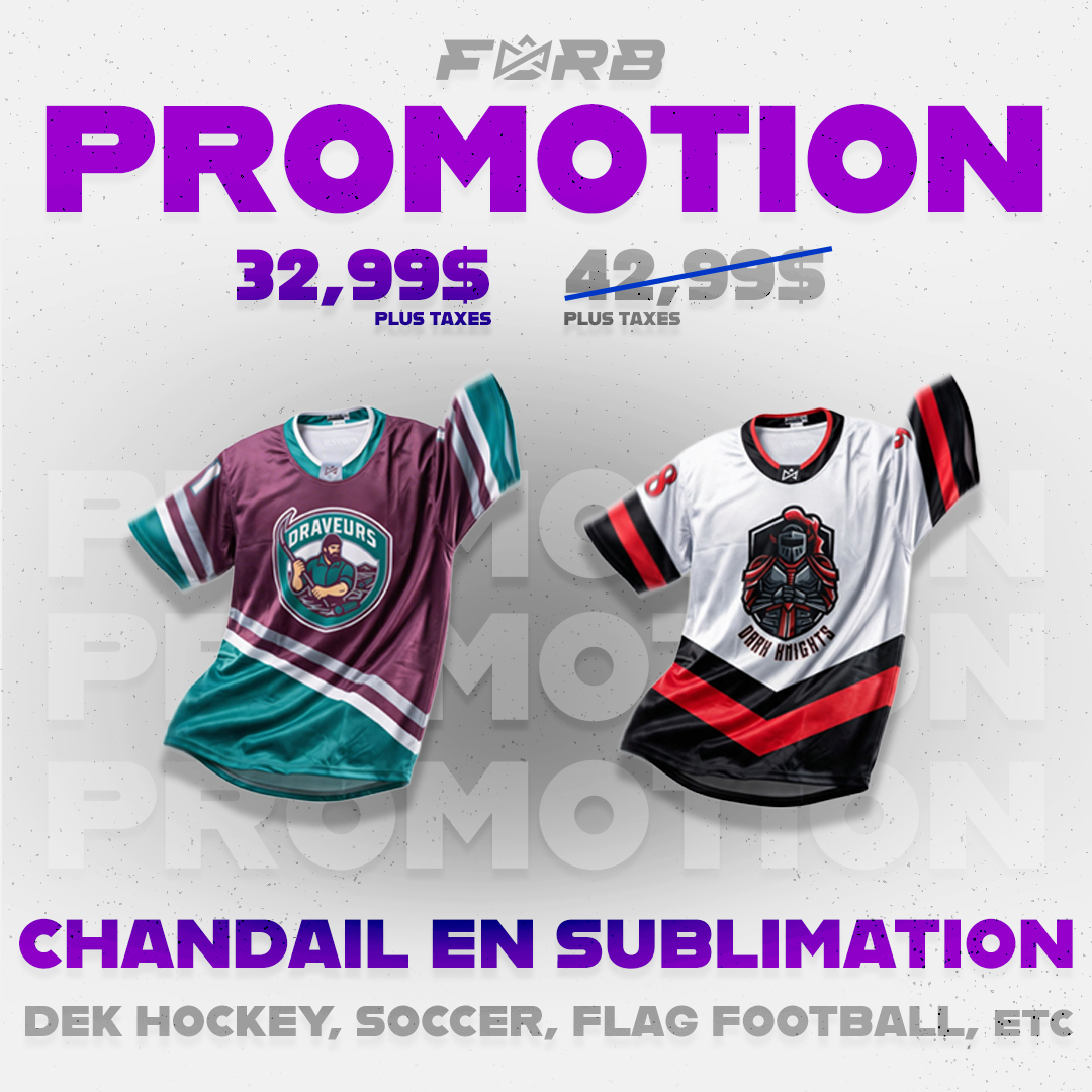 PROMO : CHANDAIL MULTISPORT
